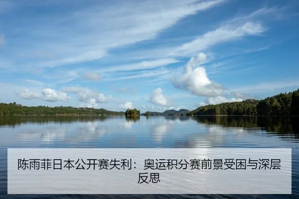 陈雨菲日本公开赛失利：奥运积分赛前景受困与深层反思